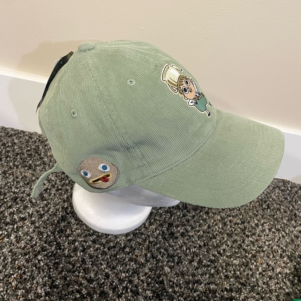 Over the Garden Wall Green Corduroy Hat - Picture 2 of 5